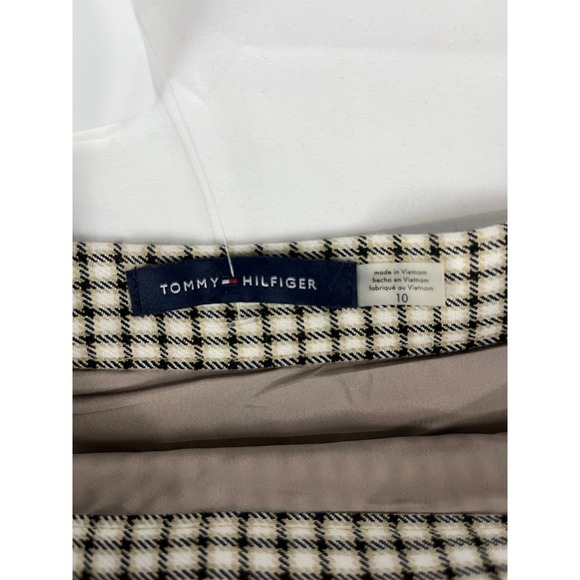 Tommy Hilfiger Womens Skirt Size‎ 10 Plaid Pleated A-Line Knee Length Career - Picture 3 of 8
